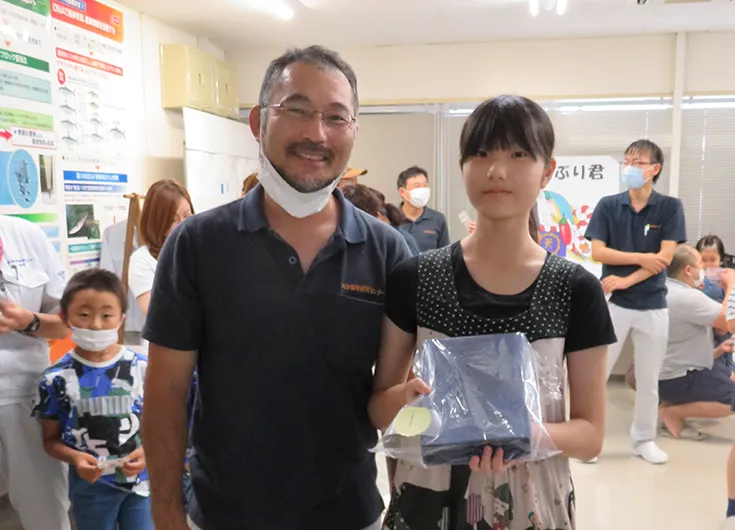 写真：従業員ご家族向けのお仕事参観日