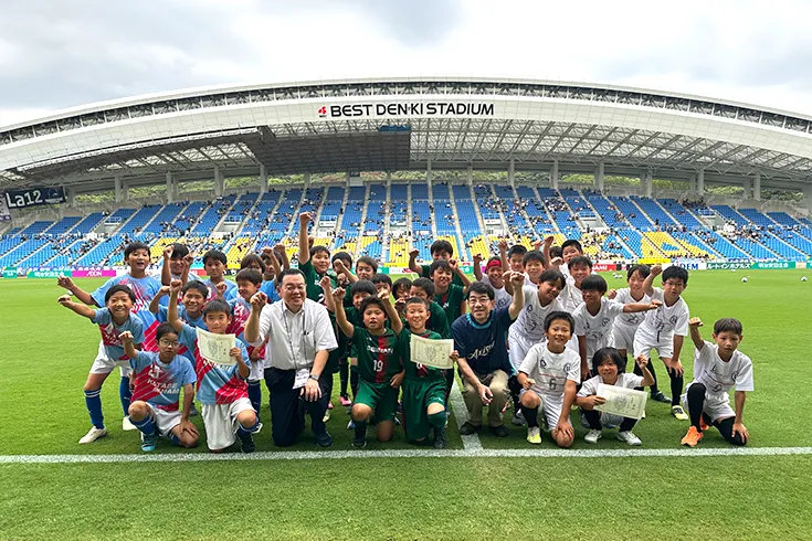 [Photo] Sponsorship Activities for AVISPA FUKUOKA