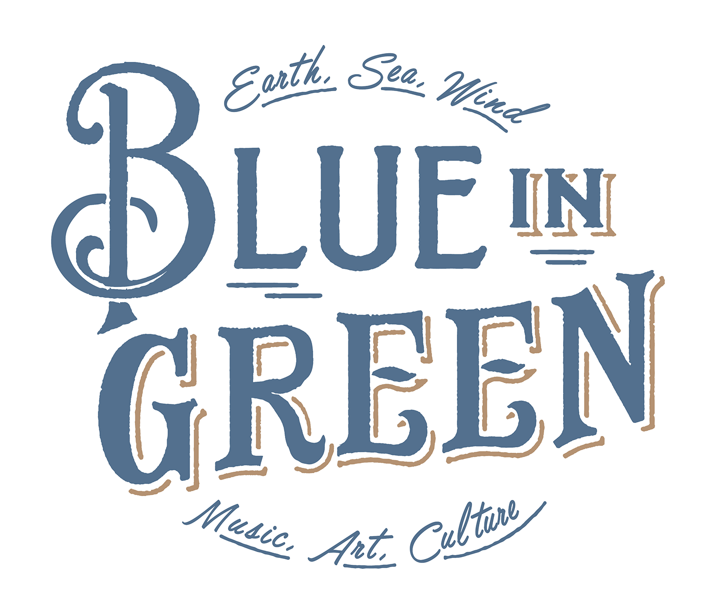 【ロゴ】BLUE IN GREEN