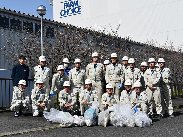 [Picture] Nissui Group Cleanup Campaign1