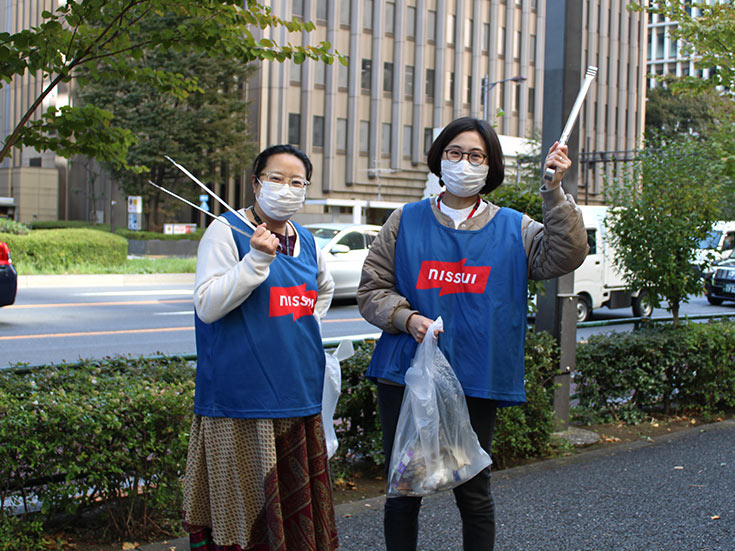 [Picture] Nissui Group Cleanup Campaign2