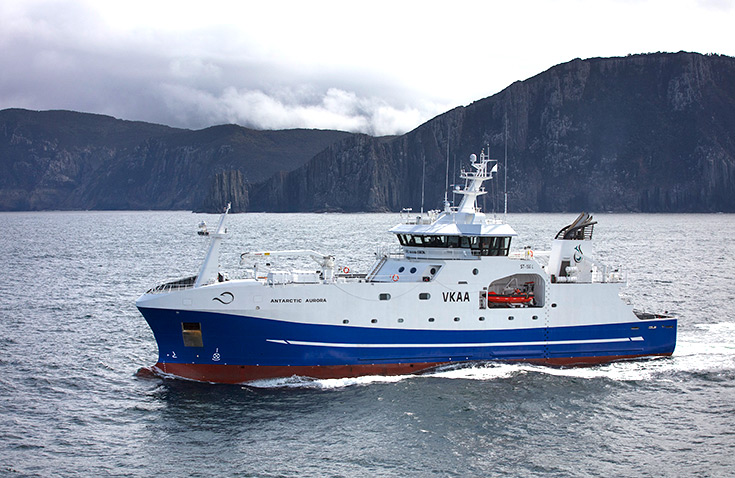 [Photo] The vessel Antarctic Aurora Australian Longline Pty Ltd.