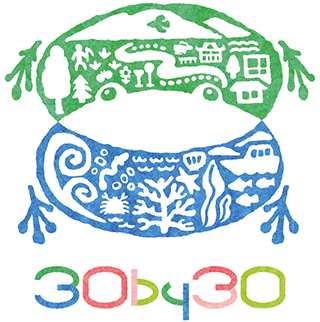 【ロゴ】生物多様性のための30by30アライアンス