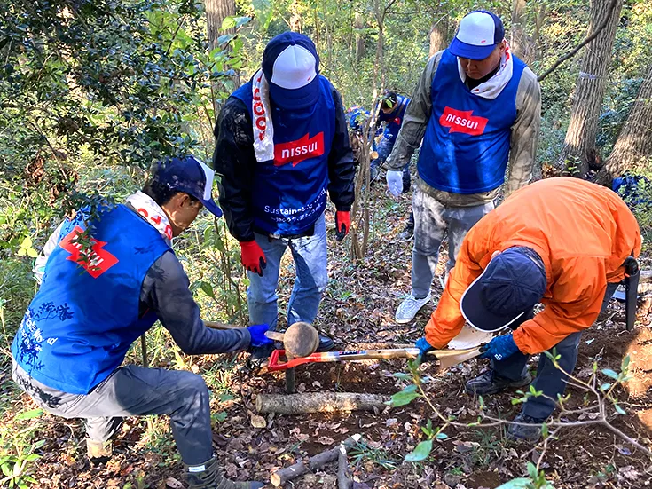 [Picture] Preservation Activities of Utsunuki Green Zone1